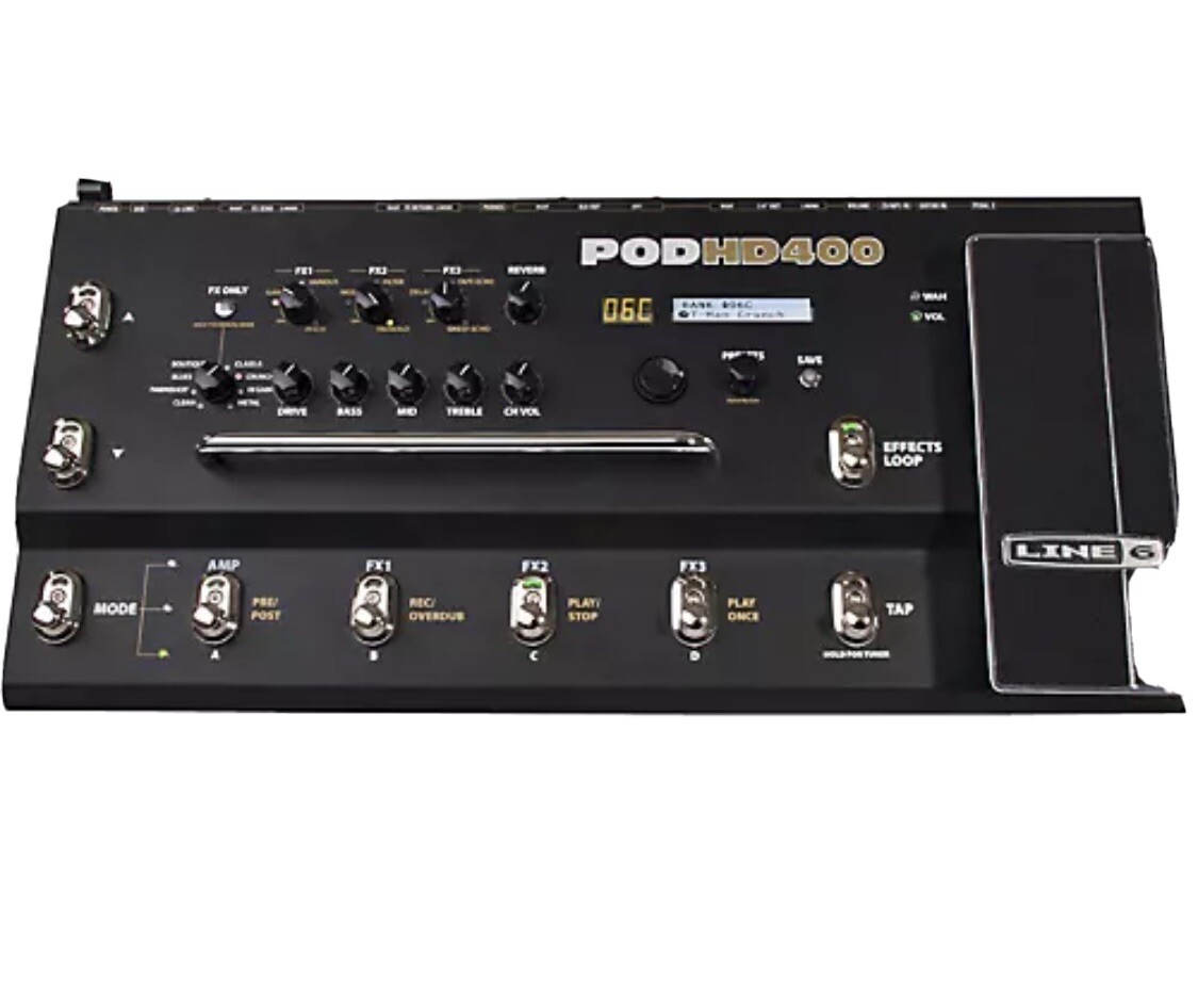 Reparación de Line 6 POD HD400: Cuando una Mala Reparación Previa Complica Todo