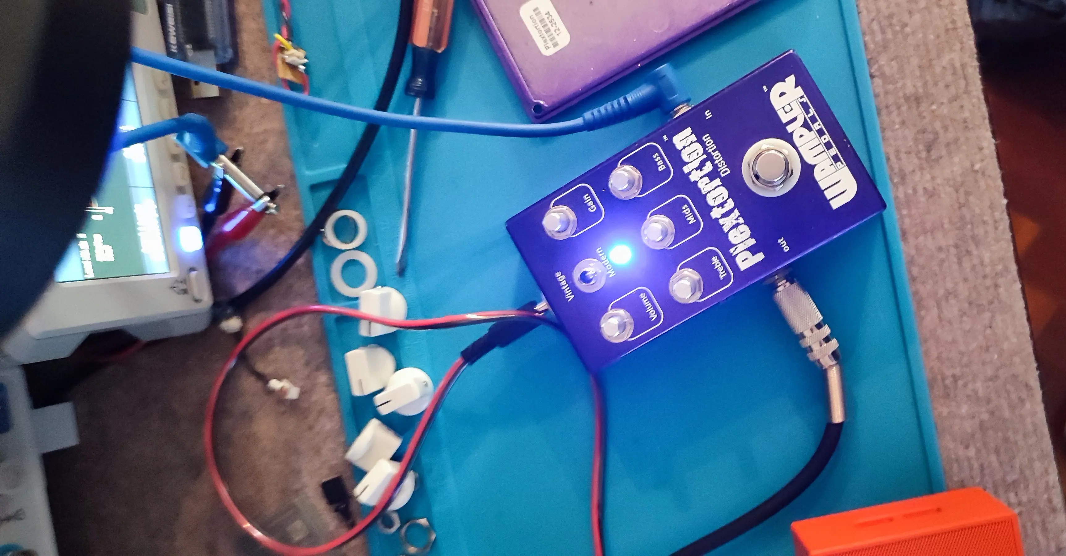 Reparacion Pedal Wampler Plextortion