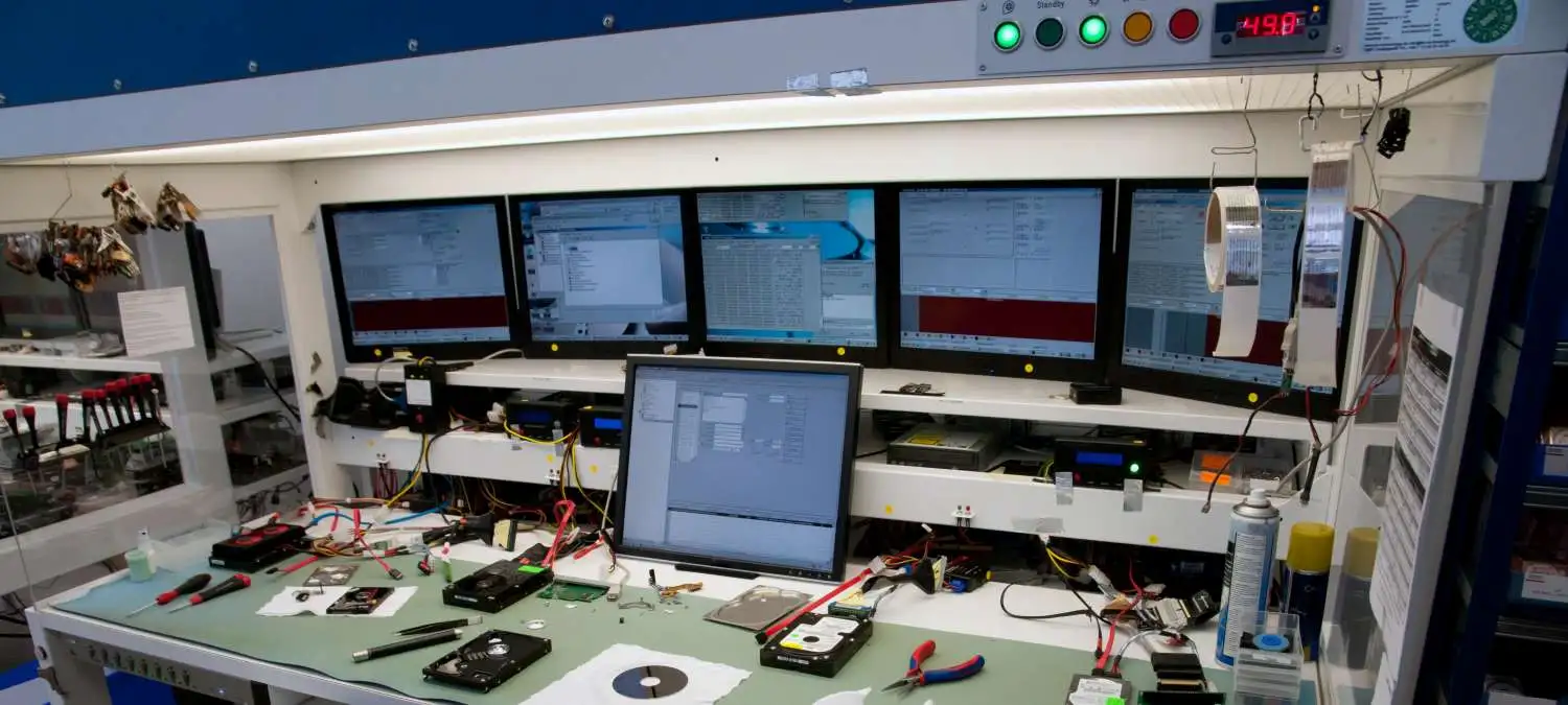 Laboratorio de recuperación de datos HMNET